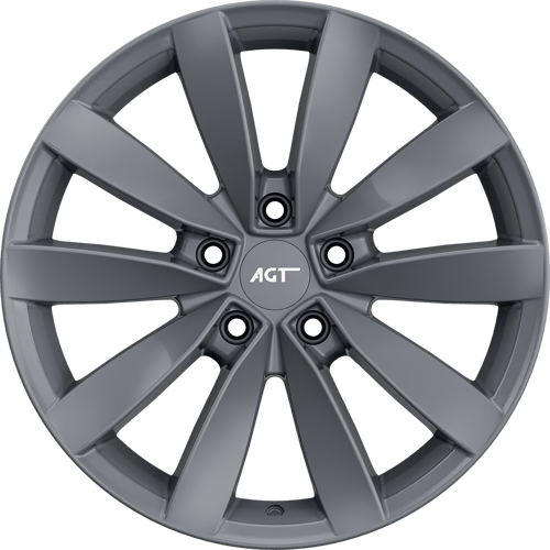 8.0X18" PCD 5X114 AGT Wheels 18271 ET35 67.10 mm Hyper Black