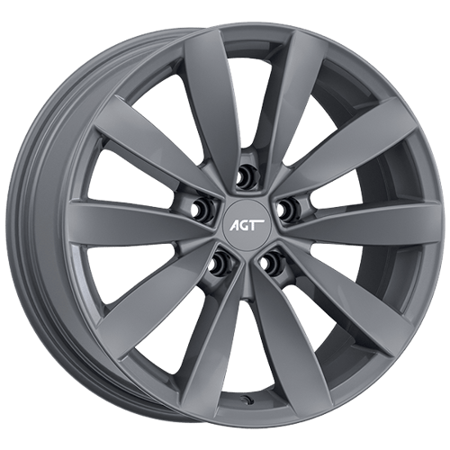 8.0X18" PCD 5X114 AGT Wheels 18271 ET35 67.10 mm Hyper Black