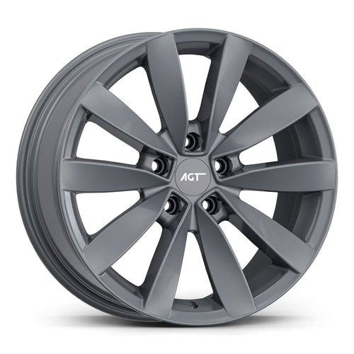 8.0X18" PCD 5X114 AGT Wheels 18271 ET35 67.10 mm Hyper Black