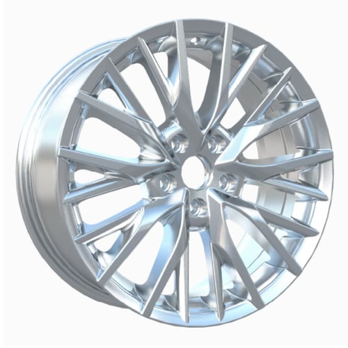 8.0X18" PCD 5X114 AGT Wheels 203  ET45 60.10 mm Full Silver