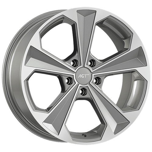 8.0X18" PCD 5x114 Oxigin 18062 Bavyera ET38 72.60 mm Silver Diamond