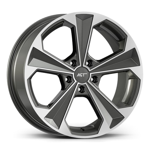 8.0X18" PCD 5x114 Oxigin 18062 Bavyera ET38 72.60 mm Titanium Diamond