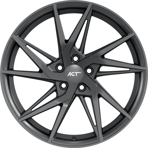 8.0X18" PCD 5x115 AGT Wheels 18259 ET35 70.20 mm Hyper Black