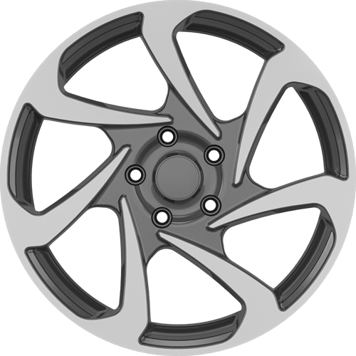 8.0X18" PCD 5X120 AGT Wheels 18286 ET45 67.10 mm Titan Diamond
