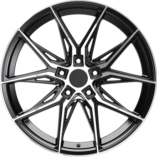 8.0X18" PCD 5X120 Arceo Wheels 18177-20 ET35 72.60 mm Black Diamond Marseille