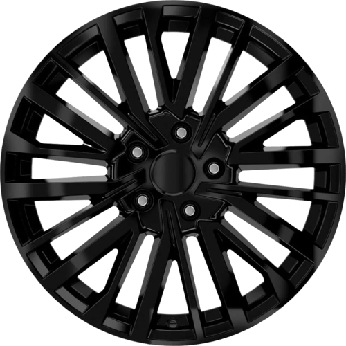 8.0X18" PCD 5X120 EMR Wheels EMR-DY768-04 ET50 Black 65.1 mm