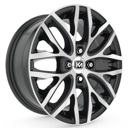 8.0X18" PCD 5X120 Kormetal 928 BLACK DIAMOND ET30 72.6 mm