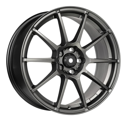 8.0X18" PCD 5X120 Sonic S1042 ET33 72.60 mm Matt Gun Metal