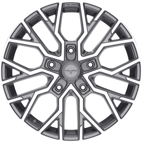8.0X18" PCD 5X160 AGT Wheels 18118  ET50 65.10 mm Corris Grey Diamond