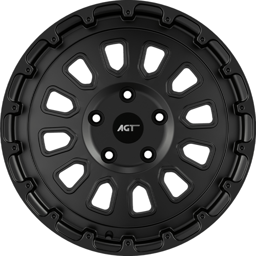 8.0X18" PCD 5X160 AGT Wheels 18216 ET48 65.10 mm Matt Black