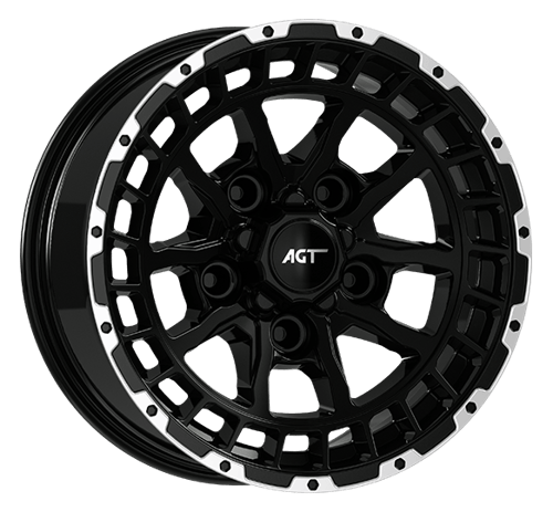8.0X18" PCD 5X165 FD Wheels 18183 ET10 113.20 mm Black Diamond