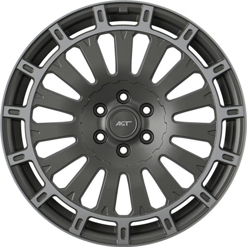 8.0X18" PCD 6X120 AGT Wheels 18169 74.60 mm Matt Titan Diamond