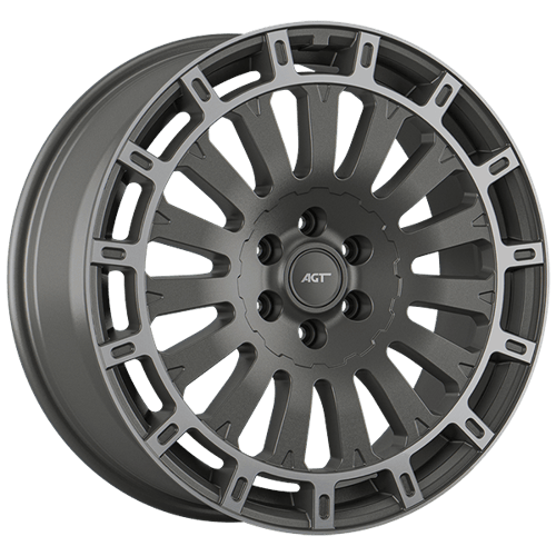 8.0X18" PCD 6X120 AGT Wheels 18169 74.60 mm Matt Titan Diamond