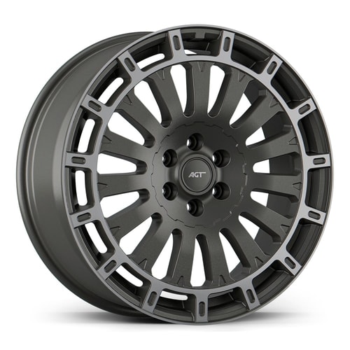 8.0X18" PCD 6X120 AGT Wheels 18169 74.60 mm Matt Titan Diamond