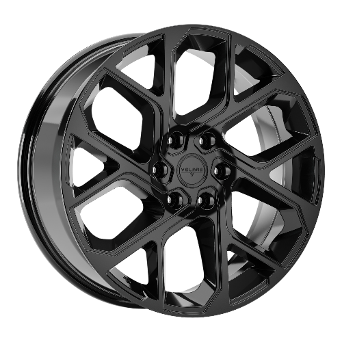 8.0X18" PCD 6X120 Velare 18245 ET45 Santorini Black 74.58 mm