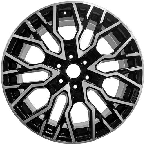 8.0X18" PCD 6x120 Velare 18248 ET45 74.60 mm Santoroni Black Diamond