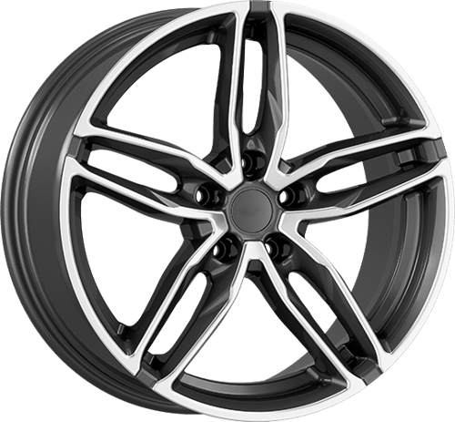8.0X18" PCD5X114 AGT Wheels 1007 ET35 TD 72.6 mm