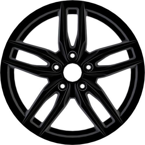 8.0X18" PCD5X120 AGT Wheels 18172-1 ET72.6 Gloss Black 72.6 mm