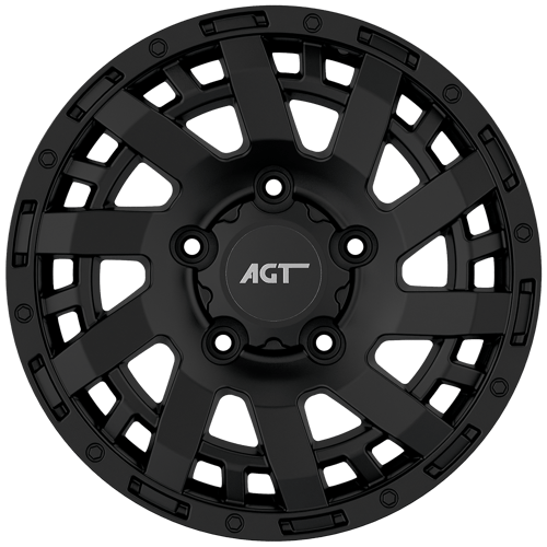 8.0X18" PCD6X130 AGT Wheels 18201 ET84.1 Matt Black 84.1 mm