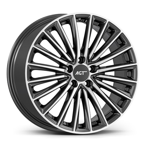 8.0X19" PCD 5X112 Agt Wheels 19269-1-1266 ET43 66.60 mm Titan Diamond