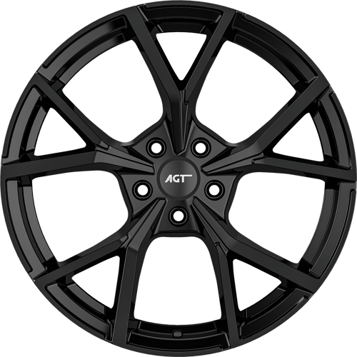8.0X19" PCD 5X112 AGT Wheels 19270 ET48 57.10 mm Gloss Black