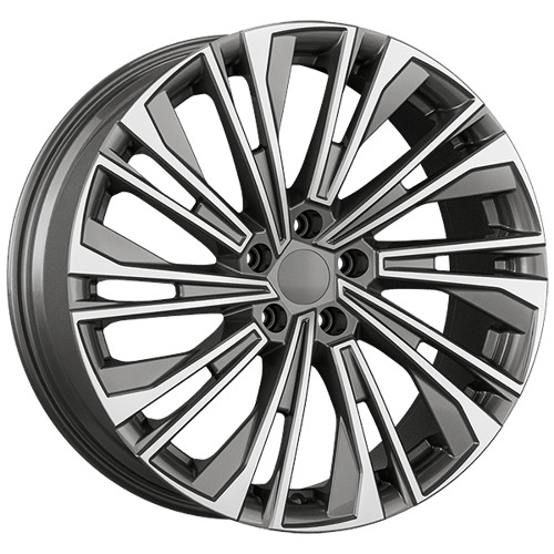 8.0X19" PCD 5X112 AGT Wheels 19284 ET44 57.10 mm Titan Diamond