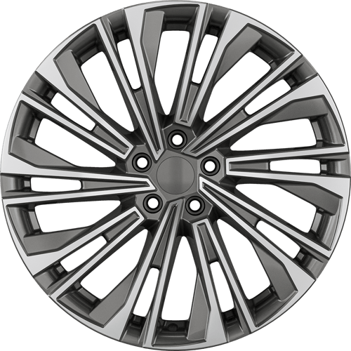 8.0X19" PCD 5X112 AGT Wheels 19284 ET44 57.10 mm Titan Diamond