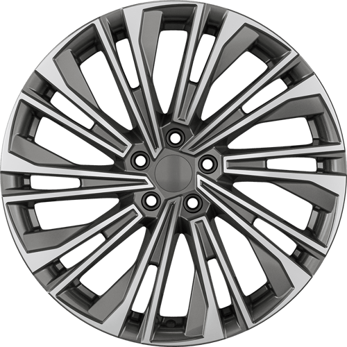 8.0X19" PCD 5X112 AGT Wheels 19284 ET50 57.10 mm Titan Diamond