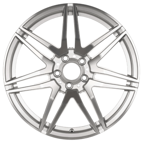 8.0X19" PCD 5X112 RC 360 SILVER DIAMOND ET45 66.6 mm