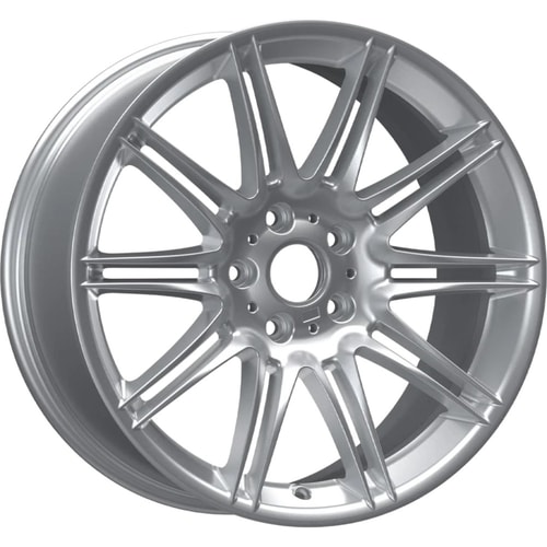 8.0X19" PCD 5X120 EMR Wheels EMR-A412-01 ET37 72.6 mm SILVER