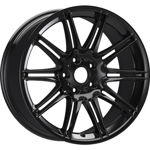 8.0X19" PCD 5X120 EMR Wheels EMR-A412-03 ET37 72.6 mm Black