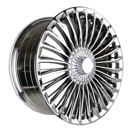 8.0X20" PCD 5X112 Powcan Jant 836 VACOOM CHOROME ET45 66.56 mm