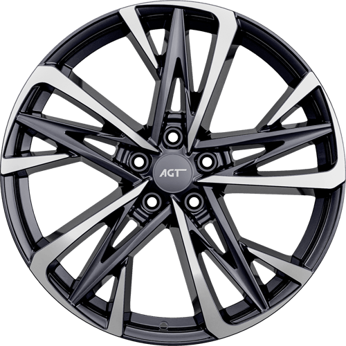 8.0X20" PCD 5X114 AGT Wheels 210 ET30 60.10 mm Matt Gun