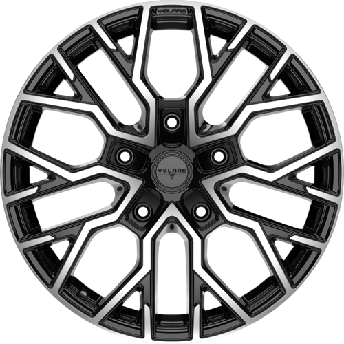 8.0X20" PCD 5X120 Velare 20118 ET45 65.10 mm Santorini Black Diamond