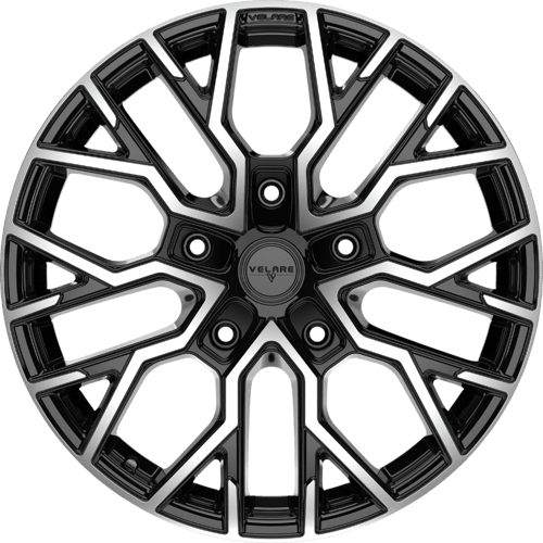 8.0X20" PCD 5X160 Velare 20118 ET50 65.10 mm Santorini Black Diamond