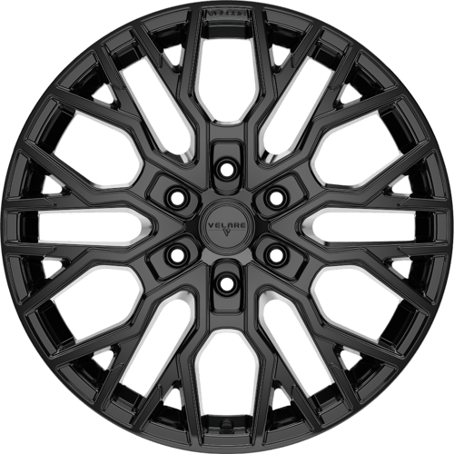 8.0X20" PCD 6x120 Velare 20248 ET45 74.58 mm Santoroni Black