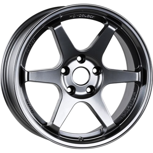 8.5X18" PCD 5X100 EMR Wheels EMR-DY1378-21 ET35 Hyper Black 73.1 mm