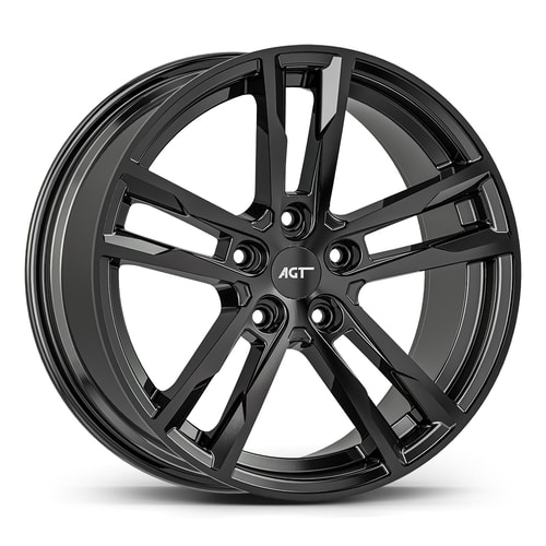 8.5X18" PCD 5X112 AGT Wheels 18094  ET42 72.60 mm Gloss Black