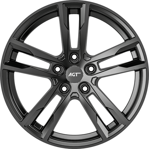 8.5X18" PCD 5X112 AGT Wheels 18094  ET42 72.60 mm Gloss Black