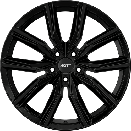 8.5X18" PCD 5X112 AGT Wheels 18134  ET40 66.60 mm Black