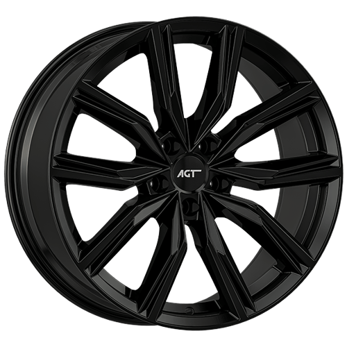 8.5X18" PCD 5X112 AGT Wheels 18134  ET40 66.60 mm Black