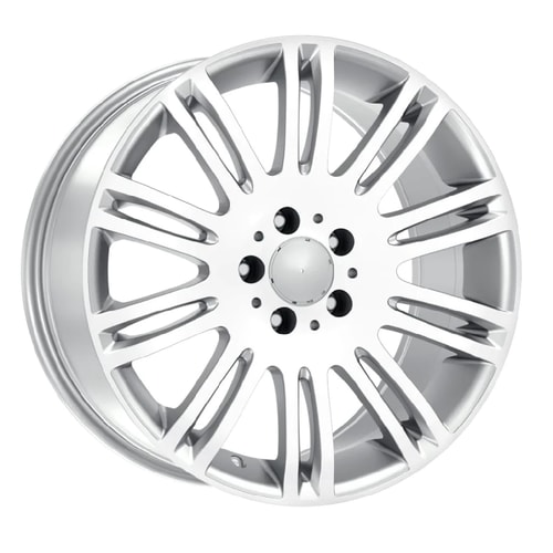 8.5X18" PCD 5X112 Kormetal DY328 SILVER ET38 66.6 mm