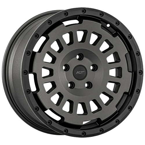 8.5X18" PCD 6X130 AGT Wheels 18192 84.10 mm Matt Black