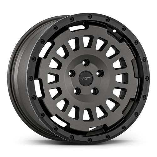 8.5X18" PCD 6X130 AGT Wheels 18192 84.10 mm Matt Black