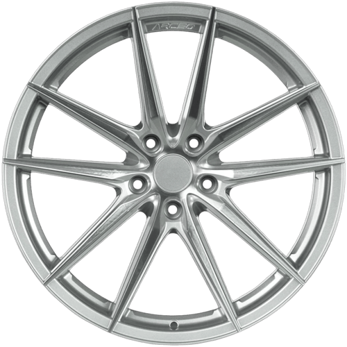 8.5X19" PCD 5X108 Arceo Wheels 19190 ET33 73.10 mm Silver Diamond