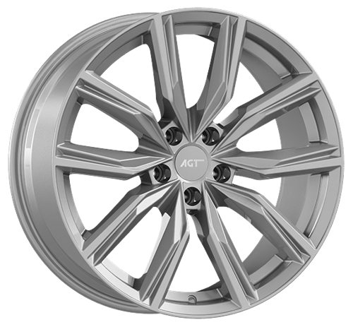 8.5X19" PCD 5X112 AGT Wheels 19134  ET38 67.10 mm Full Silver