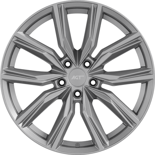 8.5X19" PCD 5X112 AGT Wheels 19134  ET38 67.10 mm Full Silver