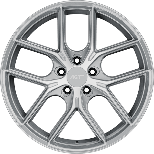 8.5X19" PCD 5X112 AGT Wheels 19258-1 FER-R01 ET30 72.6 mm Hyper Black Diamond