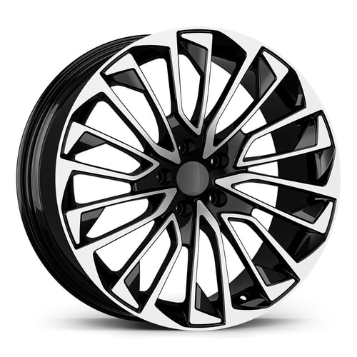 8.5X19" PCD 5X112 AGT Wheels 19277 ET35 66.50 mm Gloss Black Diamond