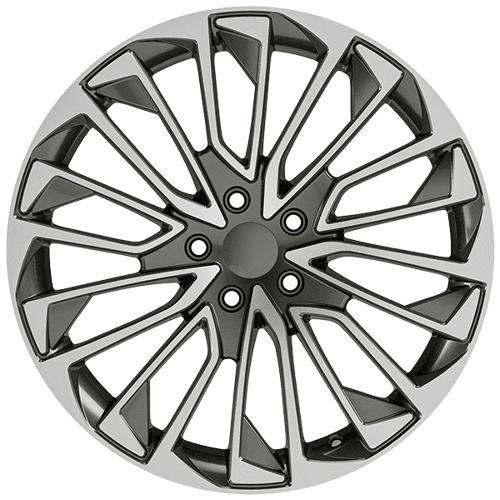 8.5X19" PCD 5X112 AGT Wheels 19277 ET40 66.50 mm Titan Diamond